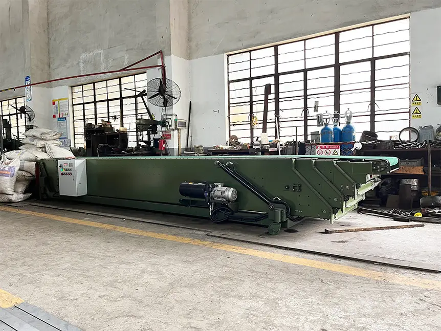 Telescopic Conveyor for Loading and Unloading