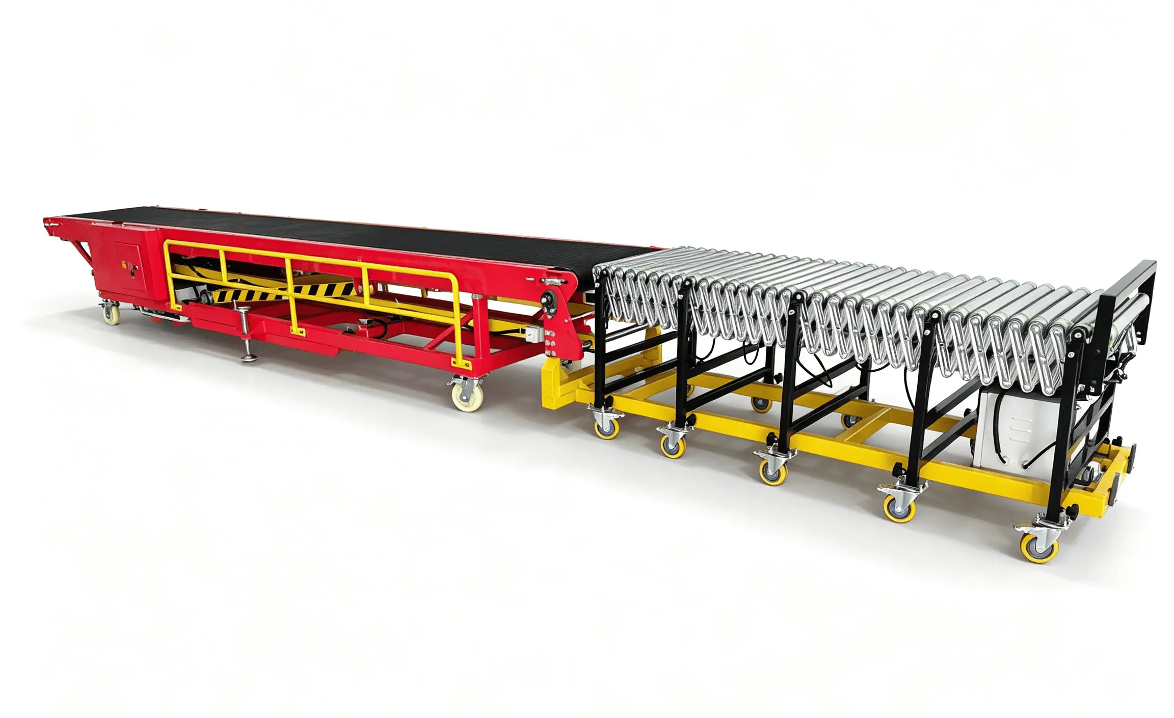 Truck Unloading Conveyor System